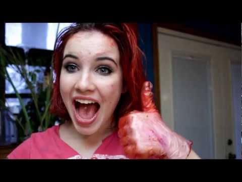 how to dye ur hair with food coloring