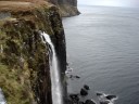 Cliff and rock sound in isle of Skye Cliff and rock sound in isle of Skye