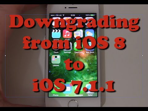 how to recover ios 7 from ios 8