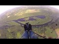 Summer Ultralight flying over the St Croix river ...