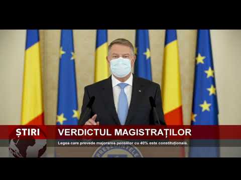 Legea care prevede majorarea pensiilor cu 40% este constituțională