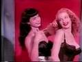 Sexy Bettie Page Playing in 1955