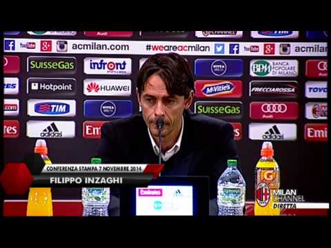 Inzaghi: ''Attenzione alla Sampdoria'' | AC Milan Official