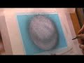 Airbrushed Stone Ball Airbrushed Stone Ball