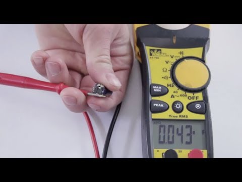 how to test a capacitor