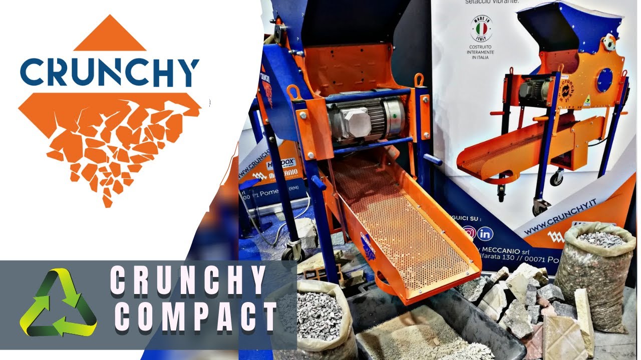 Crunchy Compact - Minitrituradora para la industria de la construcción