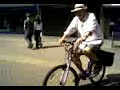 sum old guy and a bike