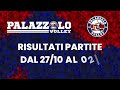 risultati partite dal 03-11 al 09-11-25