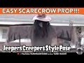 Prop Scarecrow Jeepers Creepers Style PVC Halloween Yard Haunt How-to