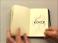 Moleskine Chris Dent notebook @ Detour exhibition