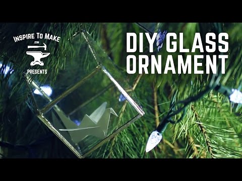 how to repair glass ornament