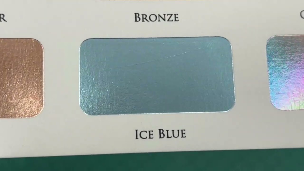 Ice Blue Foil