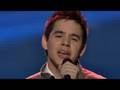 David Archuleta singing Think of Me by Andrew Lloyd Webber