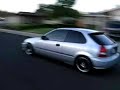 96 civic ek hb with a clean ls swap drive by