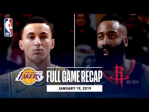 Video: Full Game Recap: Lakers vs Rockets | Harden & Gordon Lead HOU In OT Thriller