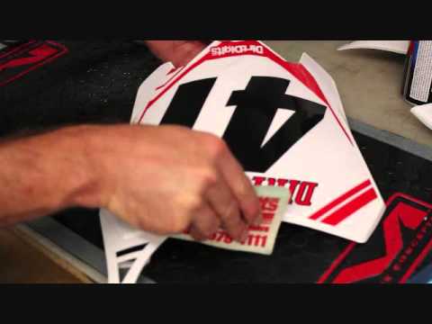 how to attach l'plates to a bike