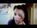 Teal and purple look