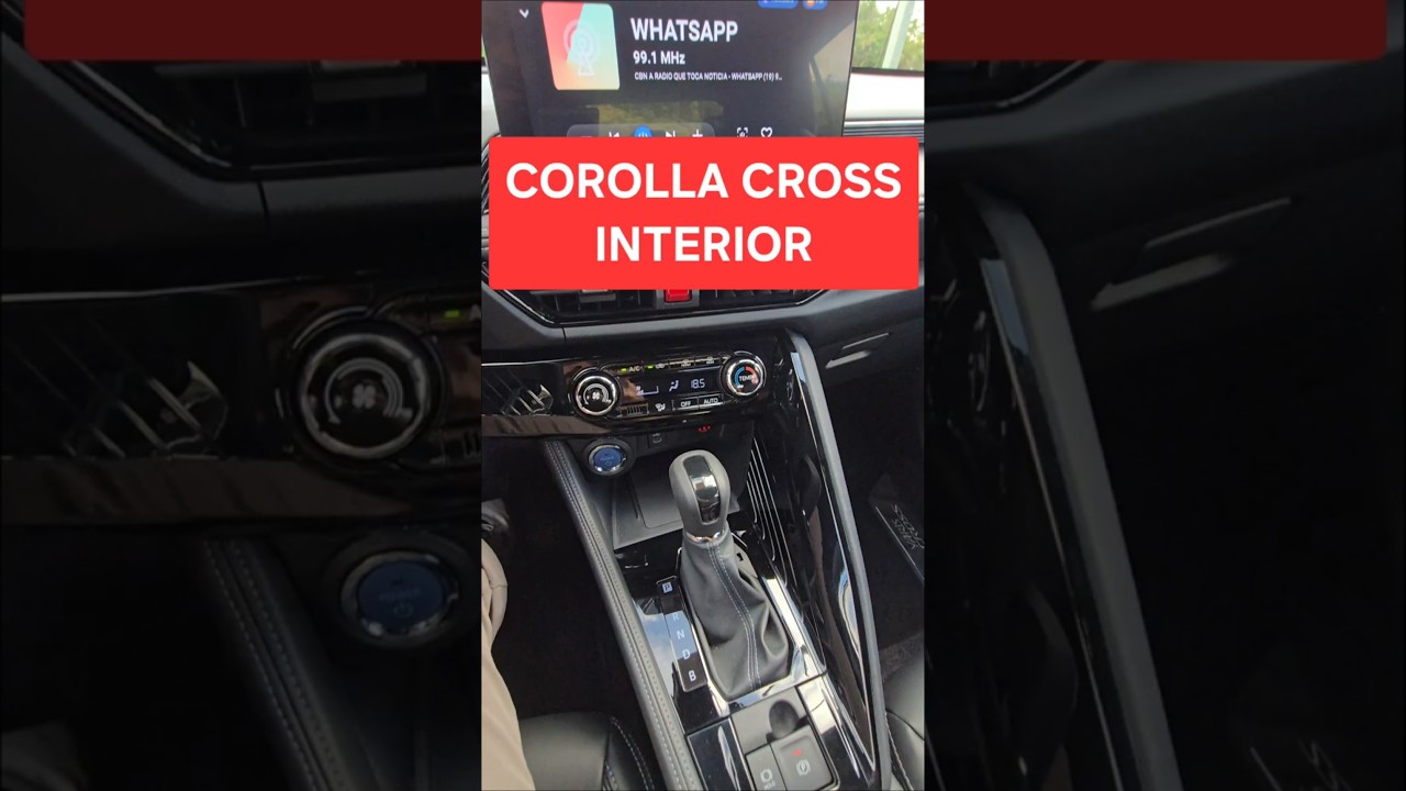 YARIS CROSS TEM COSIAS BOAS NO INTERIOR