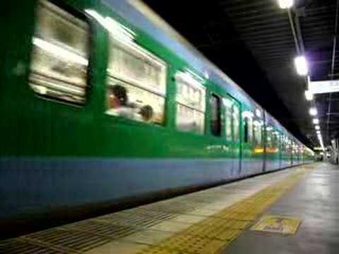 113系高松車第1編成　岡山