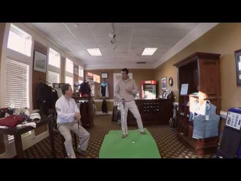 Indoor Golf Drills – Up and Downhill Lies – The Bob & Thomas Show – Video 11