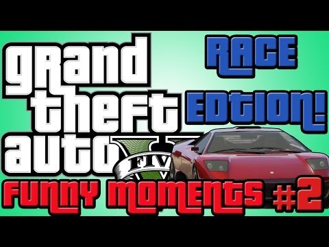 GTA 5 Funny Moments #2 - Race Edition!
