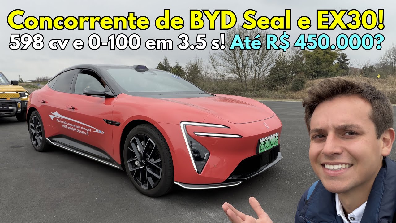 Concorrência pro BYD Seal, Zeekr 007, Volvo EX30, etc?Avatr 06 precisa Chegar LOGO!