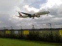 Emirates 777 Landing Manchester Airport