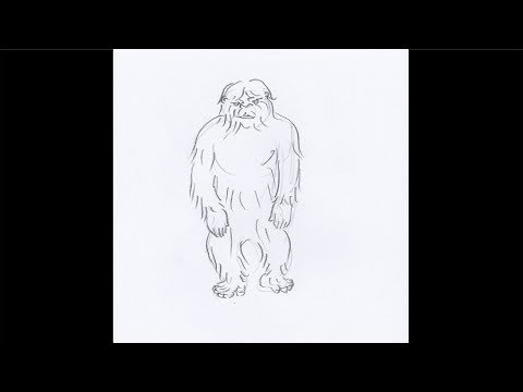 how to draw yeti