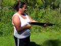 How not to shoot a shotgun!