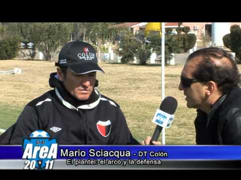 Palabras de Mario Sciaqua acerca de la defensa de Col&oacute;n