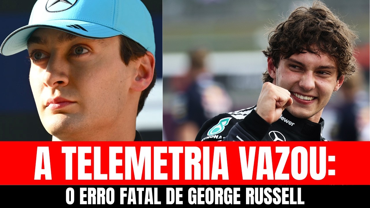 GP DA BÉLGICA: O que Aconteceu com George Russell? a telemetria explica tudo!