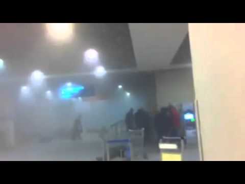 Twitteros registraron los momentos después de la explosión en el aeropuerto Domodédovo