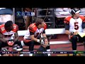 David Anderson of the Houston Texans does Conan O'Brien's string dance after catching a touchdown pass against the Cincinnati Bengals.