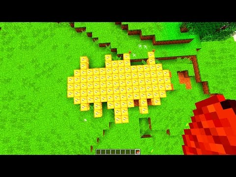 LUCKY BLOCKS BUILD FUN MOD CHALLENGE - MINECRAFT MODDED MINI-GAME!