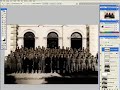 Photoshop Restaura��o Foto P&B