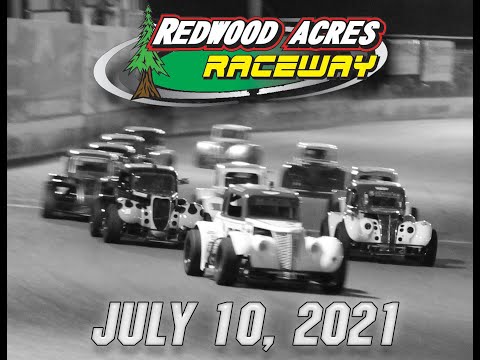 Redwood Acres Raceway July 10, 2021 Full Race