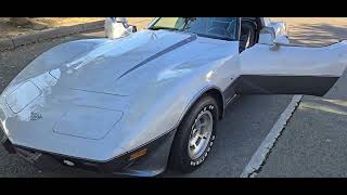 1978 Chevrolet Corvette L82 Silver Anniversary Engine Idle & Walkaround