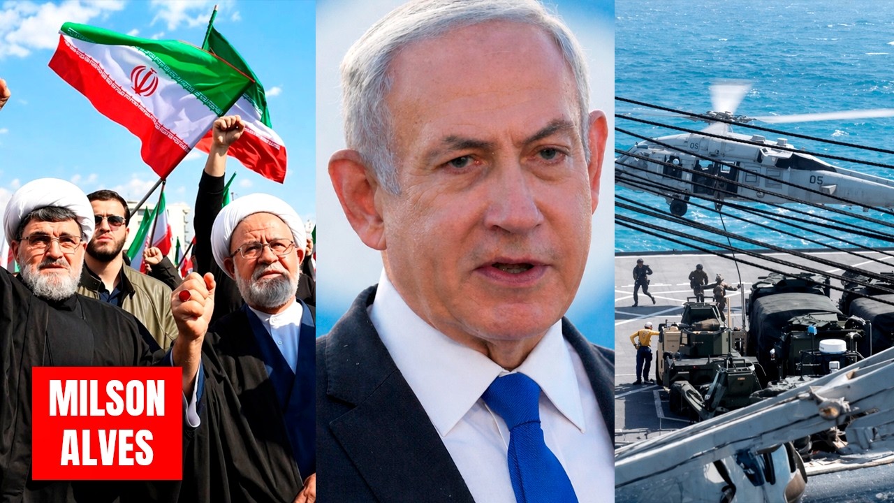 ÚLTIMAS: ISRAEL rejeita acordo com IRÃ e expõe pânico dos AIATOLÁS