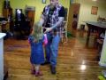 Daddy and Skye Dance Lesson 16 July 2009