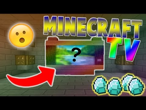 how to make a tv in minecraft xbox