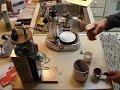 Making Espresso with La Pavoni
