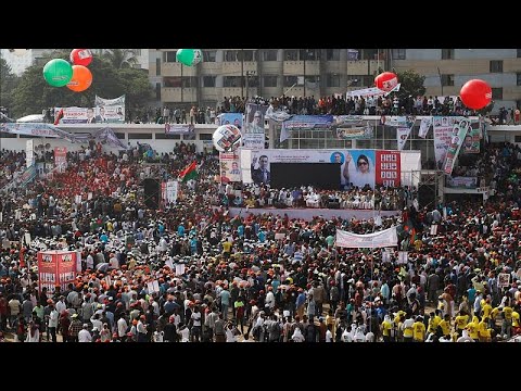 Bangladesch: Zehntausende protestieren bei Kundgebu ...