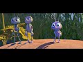 embark on an incredible journey with one little ant as he searches for a brave band of warriors to help him battle the bullying grasshoppers who threaten his home. when he stumbles on a bumbling troupe of circus bugs instead, their only hope for victory is the bond of friendship and the awesome power of imagination.