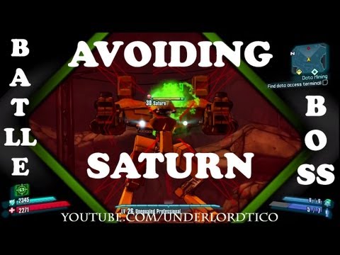 how to defeat saturn borderlands 2