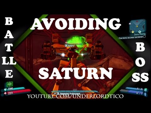 how to beat saturn on borderlands 2