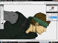 Speed painting Solid Snake Speed painting Solid Snake
