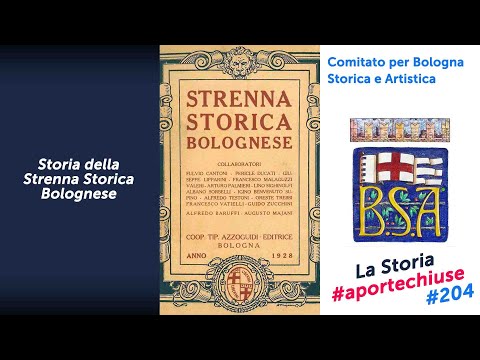 Storia della Strenna Storica Bolognese