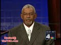 falling model cracks up news anchor