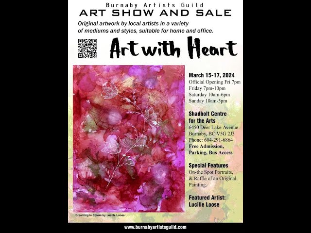 Burnaby Artists' Guild - Spring Art Show in Events in Burnaby/New Westminster
