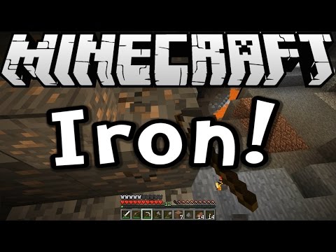 how to obtain iron in minecraft